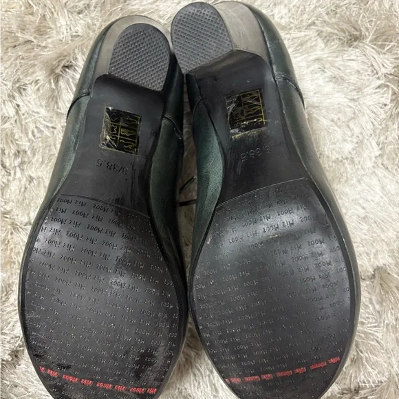 Miz Mooz Dark Leather Lace-Up Oxfords - Picture 5 of 8